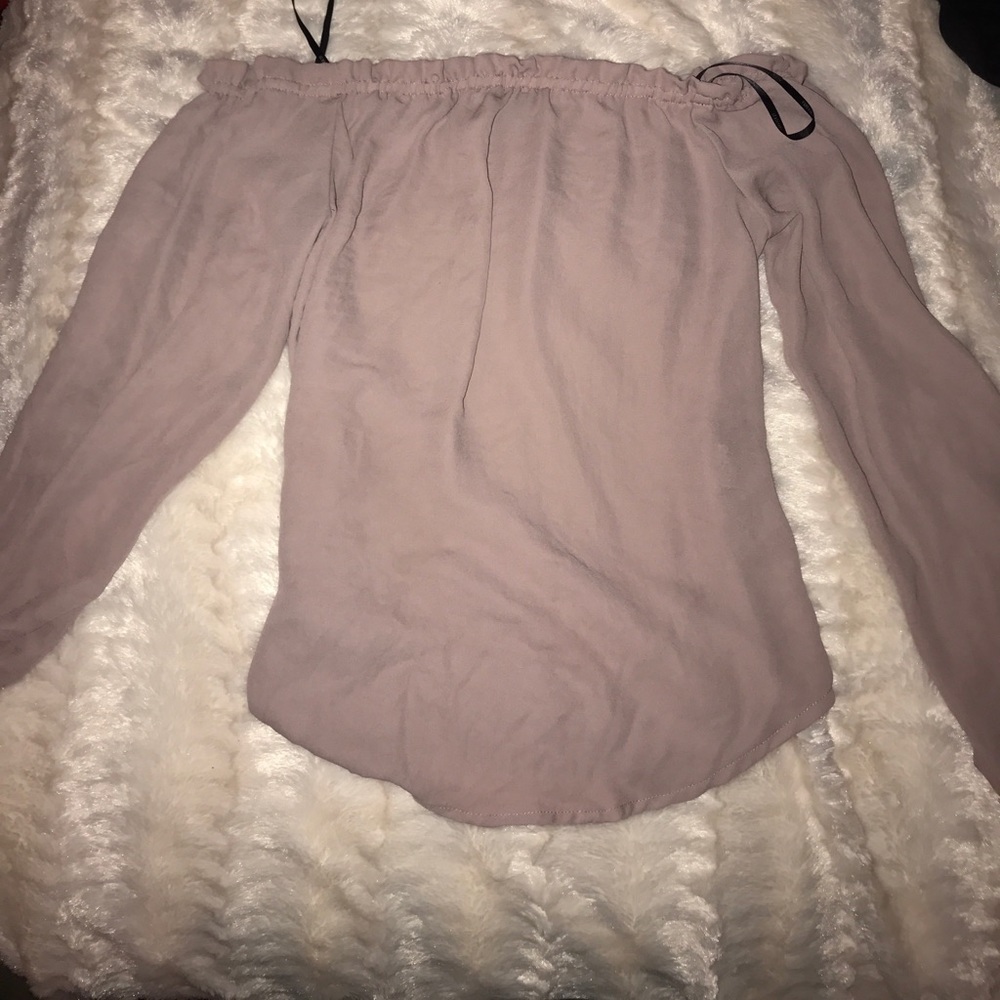 Off the shoulder top.